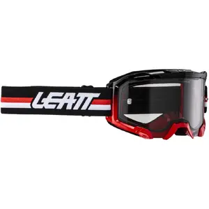 Leatt Velocity 4.5 Mountain Bike Goggles Red One Size Anti-Fog Bulletproof Lens