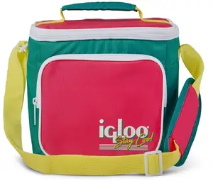 IGLOO Retro Square Lunch Bag 9 insulated lunch bag in jade
