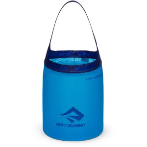Складное ведро SEA TO SUMMIT Ultra-Sil Folding Bucket объемом 10 л из легкого водонепроницаемого материала Cordura для кемпинга и туризма