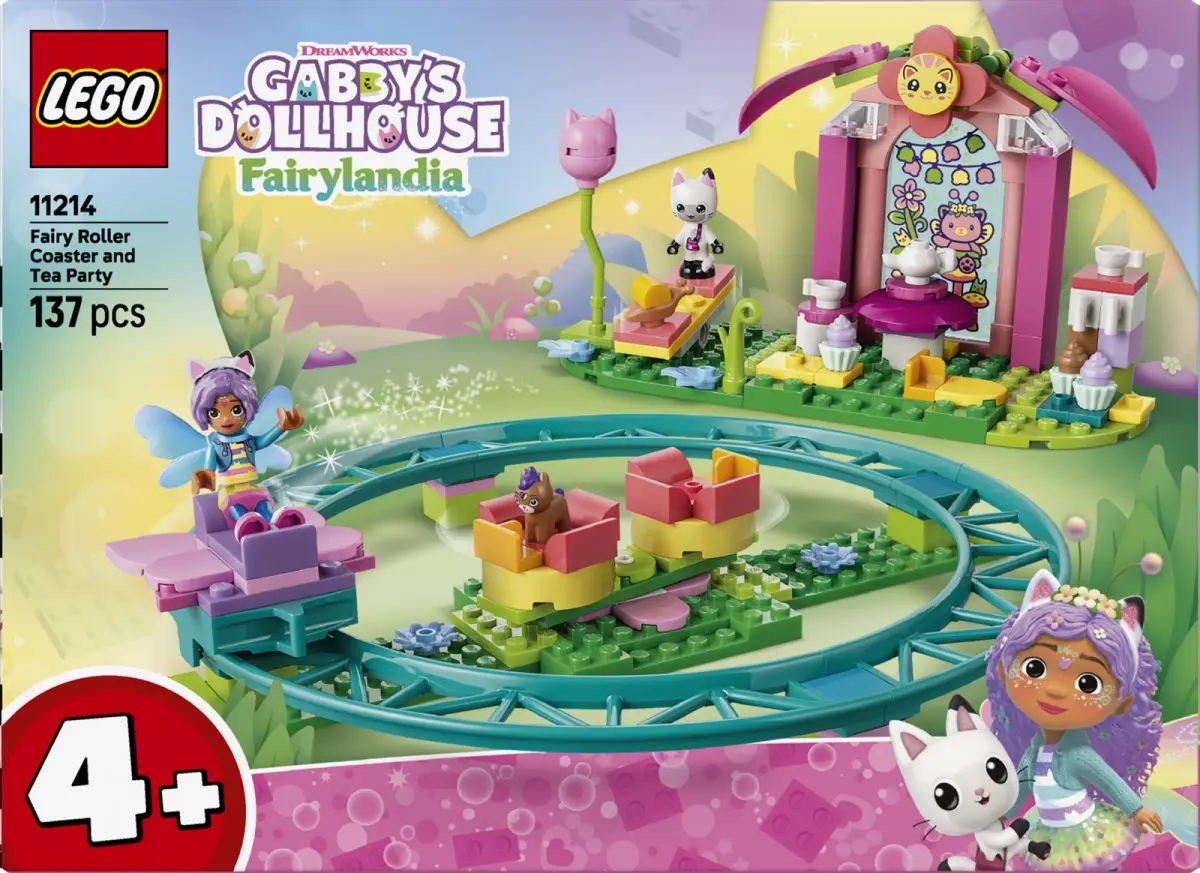 LEGO Gabby's Dollhouse Fairy Roller Coaster 11214 Photo 7