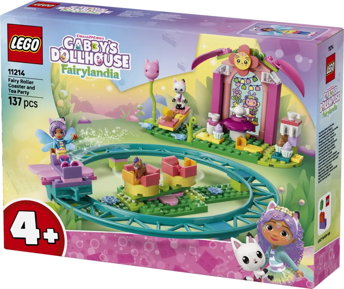 LEGO Gabby's Dollhouse Fairy Roller Coaster 11214 Photo 8