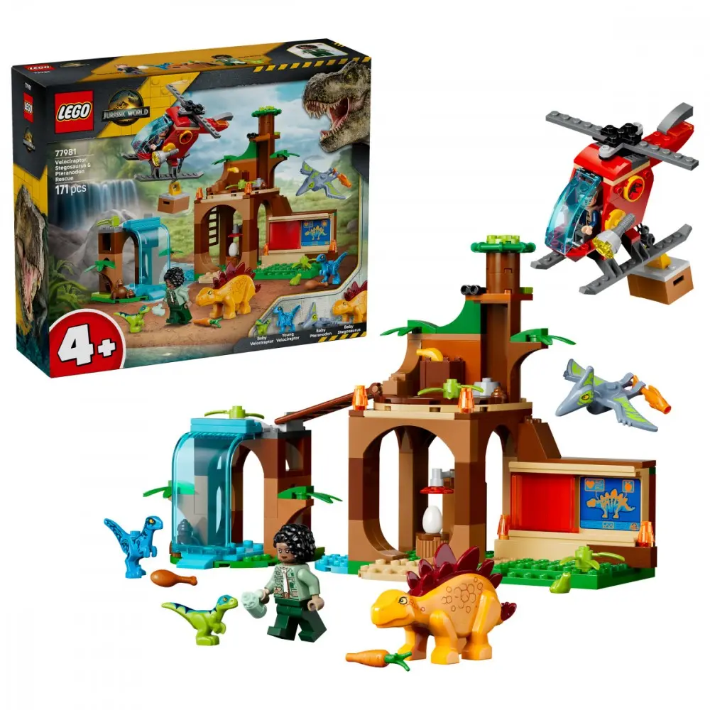 LEGO Jurassic World 77981 Dinozauru glābšanas komplekts Photo 6