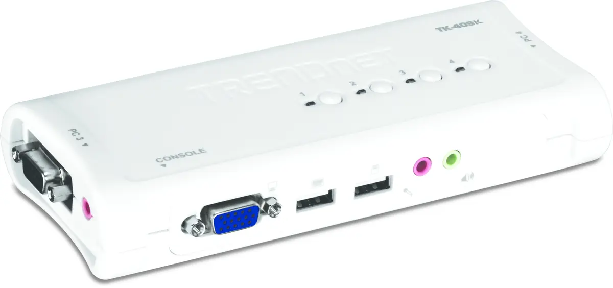 TRENDNET TK-409K KVM Switch Photo 2