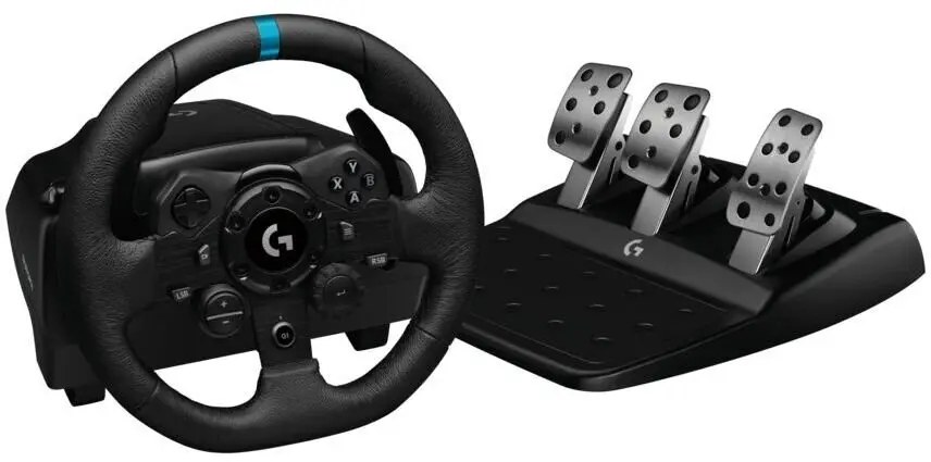 Logitech G923 sacīkšu stūre un pedāļu