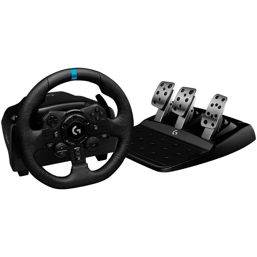 Logitech G923 PC Racing Wheel & Pedals Photo 3