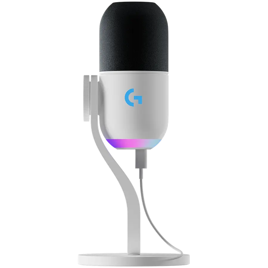 Logitech G Yeti 2 baltais mikrofons Photo 2