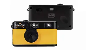Camp Snap CS-V105-YL-WW Yellow/Black Digital Camera Screen-Free 8MP Sensor 3 Flash Modes Rechargeable