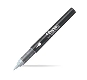 Маркер Sharpie 2218120 с кистевидным наконечником серого цвета