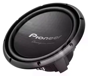 PIONEER TS-W32S4 Subwoofer Viens 4-Ohm Balss Spole 1500W Pīķa Jauda