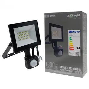LED Floodlight Eco Light NL-3 20W 1800lm 4000K IP54 with Motion Sensor