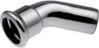 KAN-therm Steel Sprinkler 45° 54 x 54mm līkums ar nipeli 6240509S