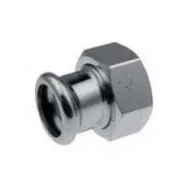 KAN-therm STEEL PRESS savienojums 28 mm x 5/4" Iekšējā vītne ar plakanu blīvi