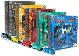 Эксклюзивный набор поездов Ultra Pro Ticket to Ride 20th Anniversary Display из 10 штук