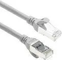 ACT FC2002 Grey 2 meters TPE S/FTP CAT6A Ultra-Flex Patch Cable Snagless with RJ45 Connectors