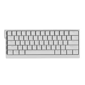 FGG MAD60 V2 HE RGB White Mechanical Keyboard, Magnetic Kailh Lime Switch, 60% Compact Size, Wired USB, US Layout