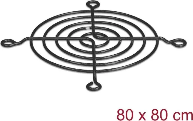 Delock Ventilatora režģis 80 x 80