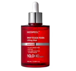 Medi-Peel Phyto EX PDRN Lifting Shot Ampoule with PDRN 10,000 PPM and Peptide Complex for Anti-Aging Skin Firming and Intensive Hydration