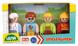 Lena 04492 Spēļu figūriņu komplekts ar kustīgām kājām
