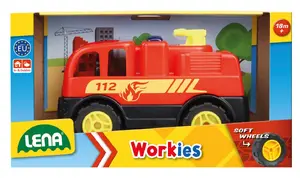 Workies Fire truck 12 cm Lena 01265 Mechanical Toy