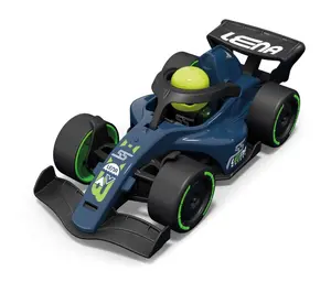 Lena 04302 formulas sacīkšu auto rotaļu transportlīdzeklis, 21 cm, daudzkrāsains un tumši zils koks bērniem no 2 gadiem