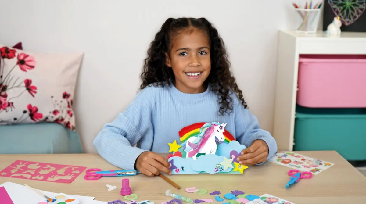 Lena 42669 Handicraft Box Horses Набор для творчества Photo 2