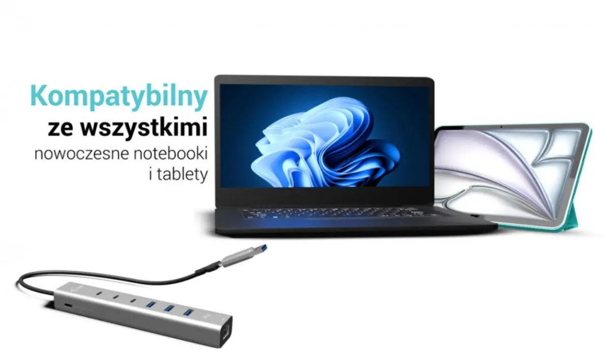 Металлический USB-концентратор i-tec на 6 портов с LAN и 85W PD Photo 18