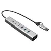 Металлический USB-концентратор i-tec на 6 портов с LAN и 85W PD Photo 23