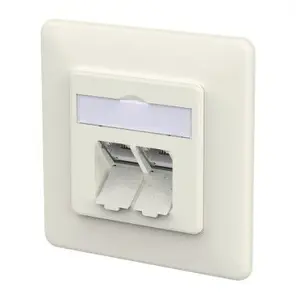 METZ CONNECT 130E381002-I Розетка RJ-45 Белая
