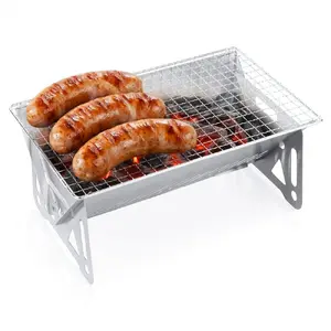 Vilde Grill węglowy stalowy składany 28x18x12 cm (5900670121348)