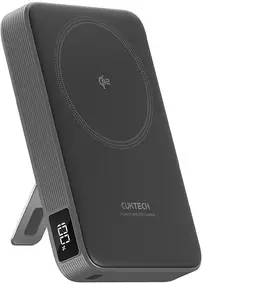 Cuktech WPB100 Magnetic Powerbank 10000 mAh Qi2 30W with Stand Black