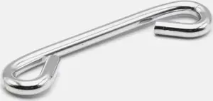 Brooks B135 seglu aizmugurējais atsperes tilts hromēts īss