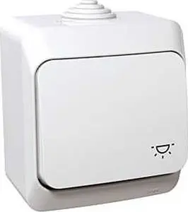Schneider Electric Cedar Plus Push Button for Light White WDE000513