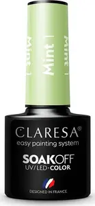 Claresa Soak Off UV/LED Hybrid Gel Polish Mint 5g