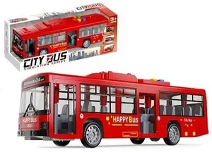Adar Bus 1:24 Scale Toy Vehicle with Light and Sound Effects
