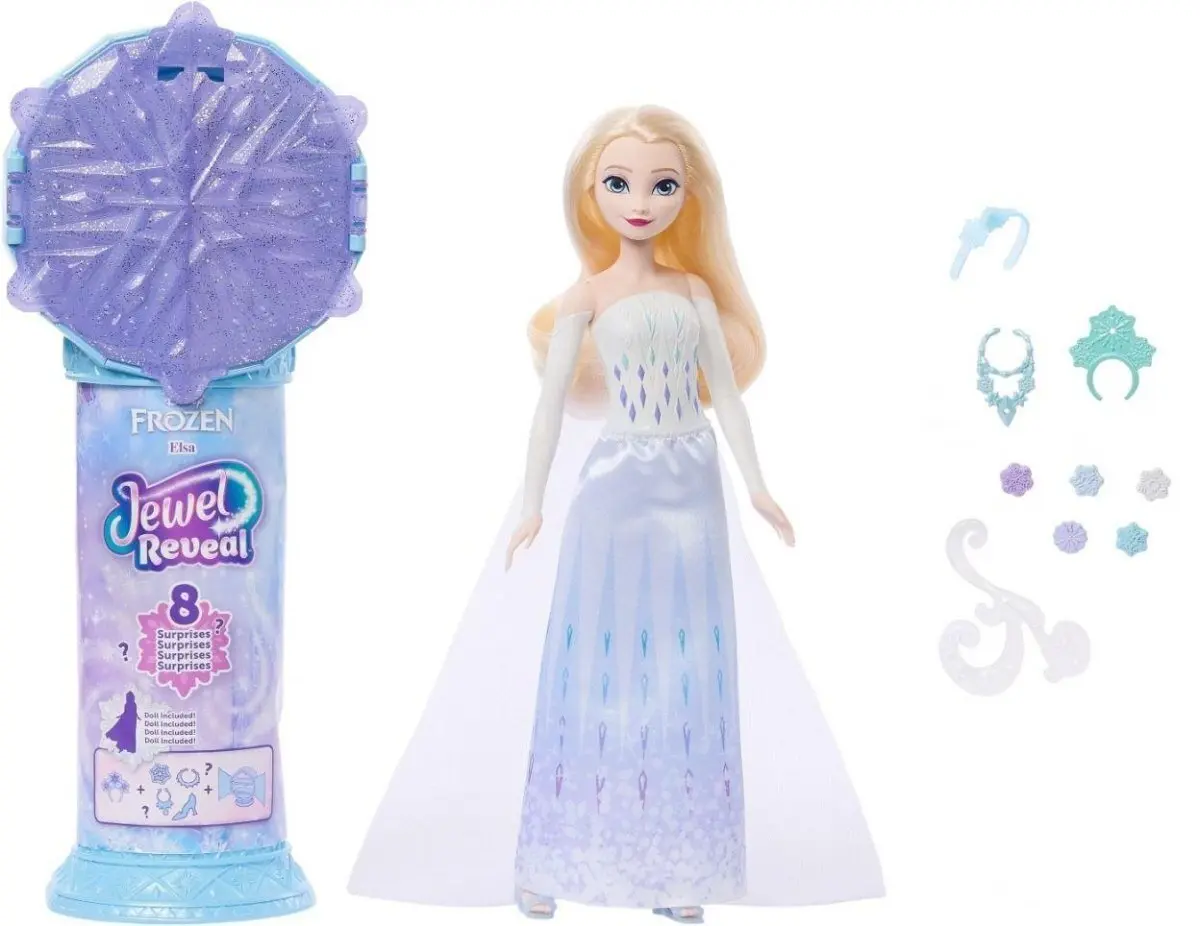 MATTEL Disney Frozen Jewel Reveal Elzas