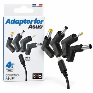 Набор адаптеров USB Power Delivery TNB SB12256 с 4 переходниками USB-C для Asus 90W YX-20 YX-19 YX-15 YX-06