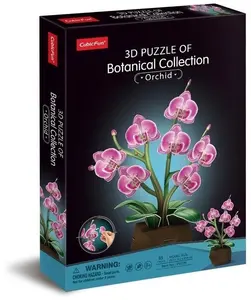 Cubicfun Orchidea 3D Puzzle Model Kit
