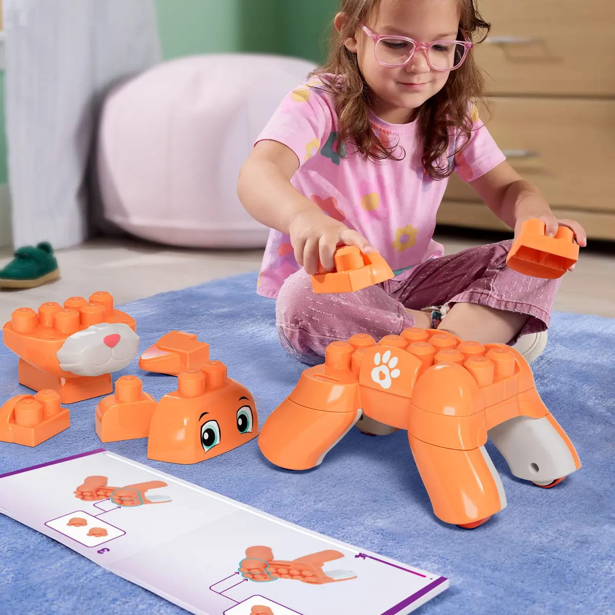 MEGA BLOKS Fisher-Price Rolling Kitten JMK86 Photo 3