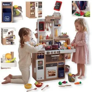TK Import TinyMini 70840 Bērnu rotaļu virtuve smilšu krāsā