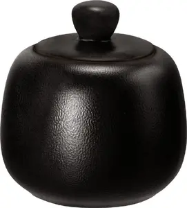 Seltmann Weiden Liberty Velvet Sugar Bowl ORION 260 ml Black