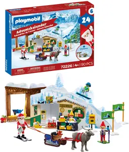 PLAYMOBIL 72226 Ziemassvētku sagatavošanās Adventes kalendāra figūru komplekts