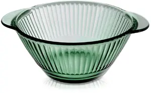 Lumarko Verde Green Glass Bouillon Bowl 450 ml