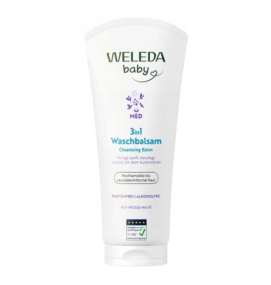 WELEDA Baby Med 3-in-1 atjaunojošs attīrošais