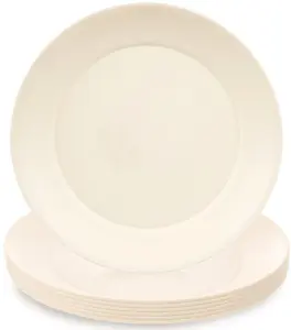 Luminarc Sandy Desert Plates Plastic Cream 20.5 cm 6 pcs
