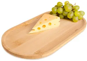 Lumarko decorative bamboo snack plate