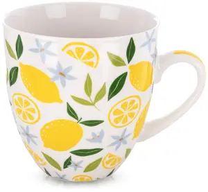 Rolnik Porcelain Mug with Lemons XXL 1 L