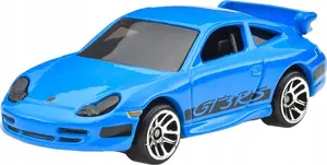 Hot Wheels Fast & Furious Porsche 911 GT3 RS Blue Metal Toy Car for Children and Collectors