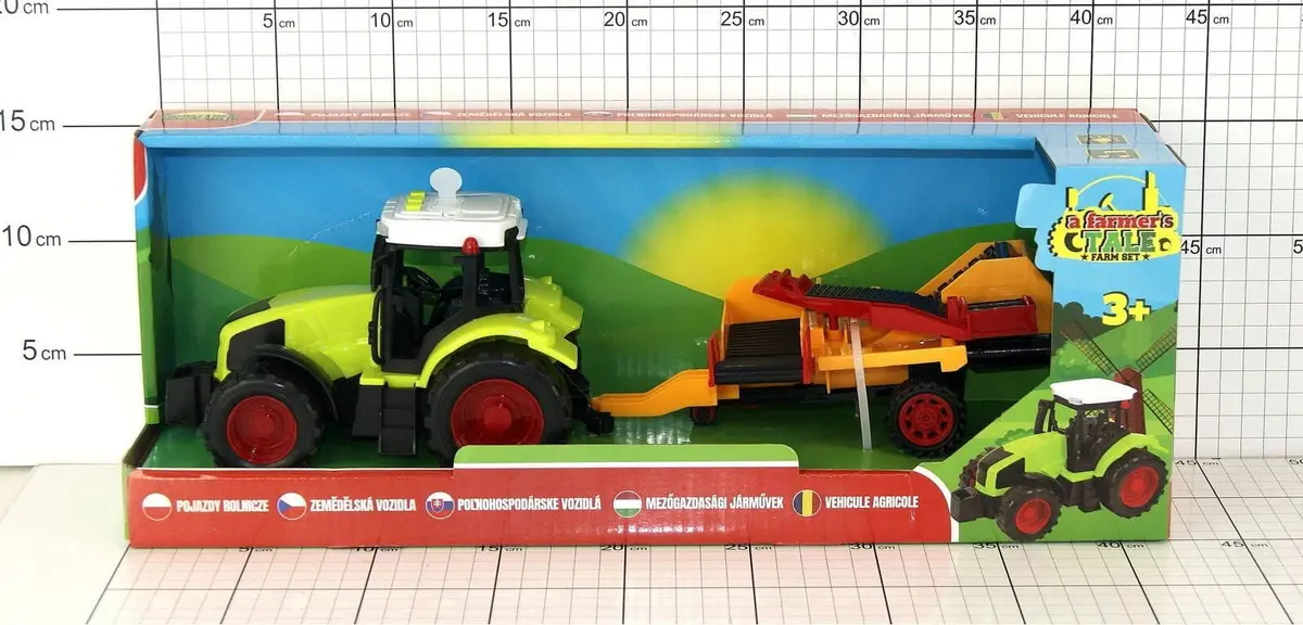 Dromader TRAKTOR Z DŹWIĘKAMI W PUDEŁKU1303648