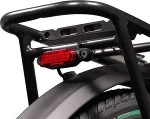 Lupine C14 e-velosipēda aizmugurējā gaisma 45 lūmeni Shimano pieslēgums bagāžnieka stiprinājums