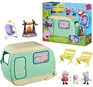 Игрушка Peppa Pig Three Little Piggies Caravan HASBRO Тема My 1st Рекомендуемый возраст от 3 до 99 лет